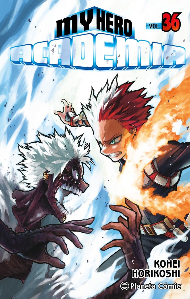 MY HERO ACADEMIA Nº 36, de HORIKOSHI, KOHEI | portada del libro