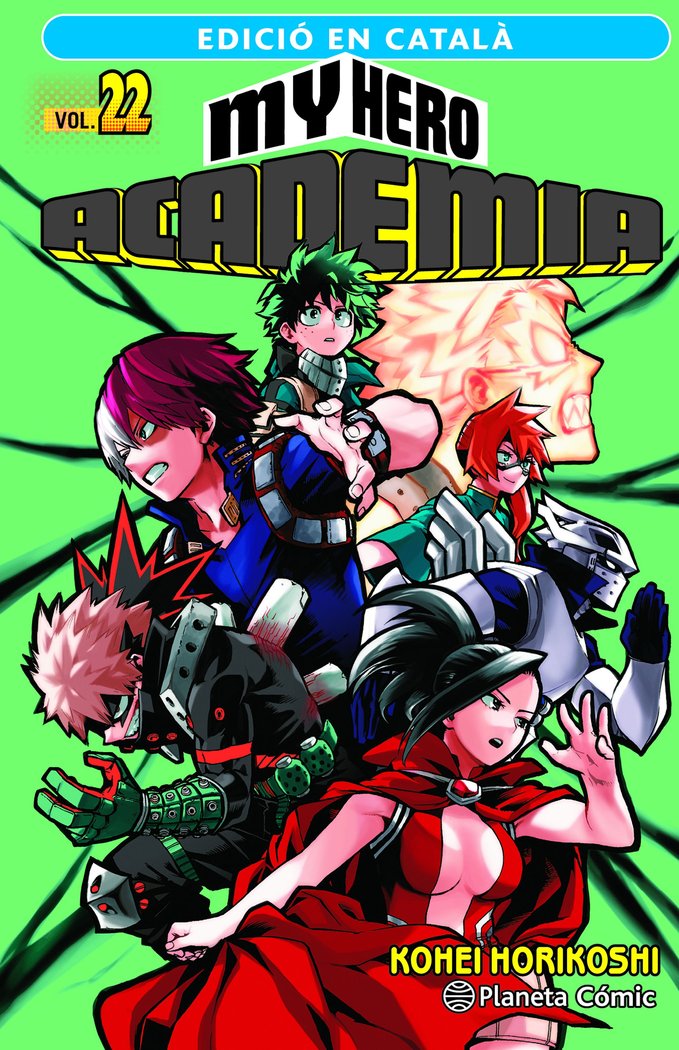 MY HERO ACADEMIA Nº 22 (CATALA), de HORIKOSHI, KOHEI | portada del libro