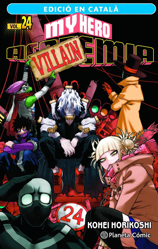 MY HERO ACADEMIA Nº 24 (CATALA), de HORIKOSHI, KOHEI | portada del libro