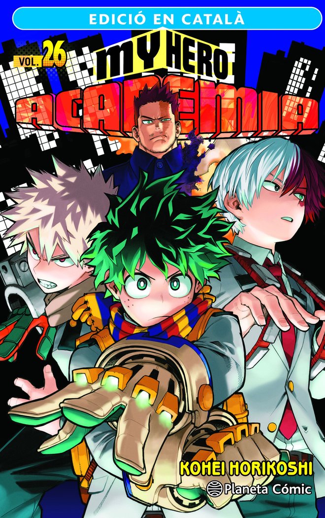 MY HERO ACADEMIA Nº 26 (CATALA), de HORIKOSHI, KOHEI | portada del libro