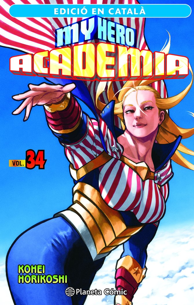 MY HERO ACADEMIA Nº 34 (CATALA), de HORIKOSHI, KOHEI | portada del libro
