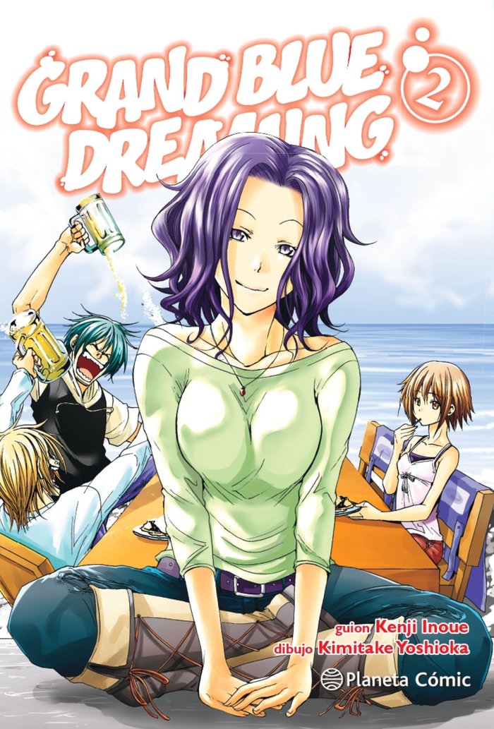 GRAND BLUE DREAMING Nº 02, de INOUE, KENJI | portada del libro
