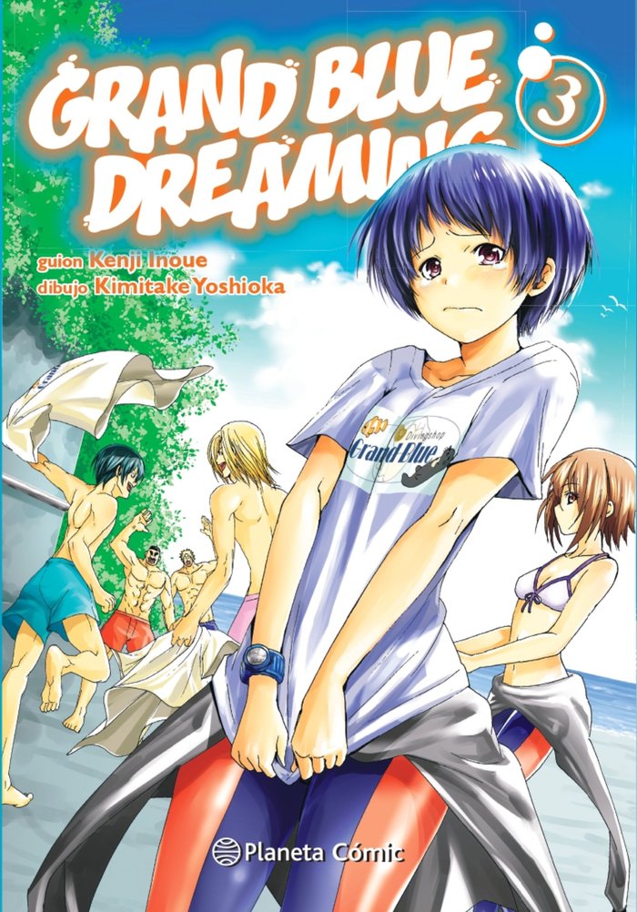 GRAND BLUE DREAMING Nº 03, de INOUE, KENJI | portada del libro