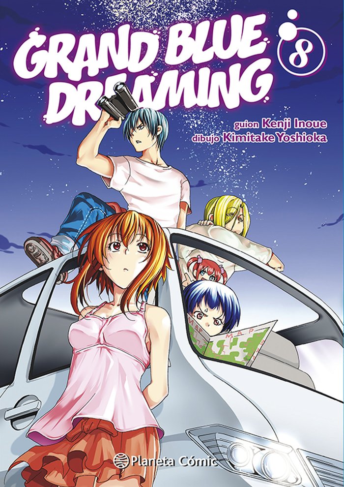 GRAND BLUE DREAMING Nº 08, de INOUE, KENJI | portada del libro