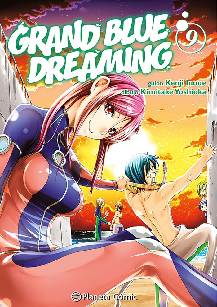 GRAND BLUE DREAMING Nº 09, de INOUE, KENJI | portada del libro