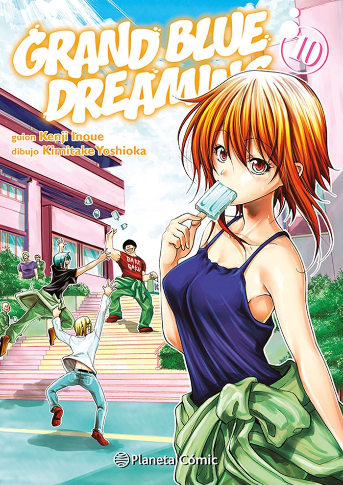 GRAND BLUE DREAMING Nº 10, de INOUE, KENJI | portada del libro