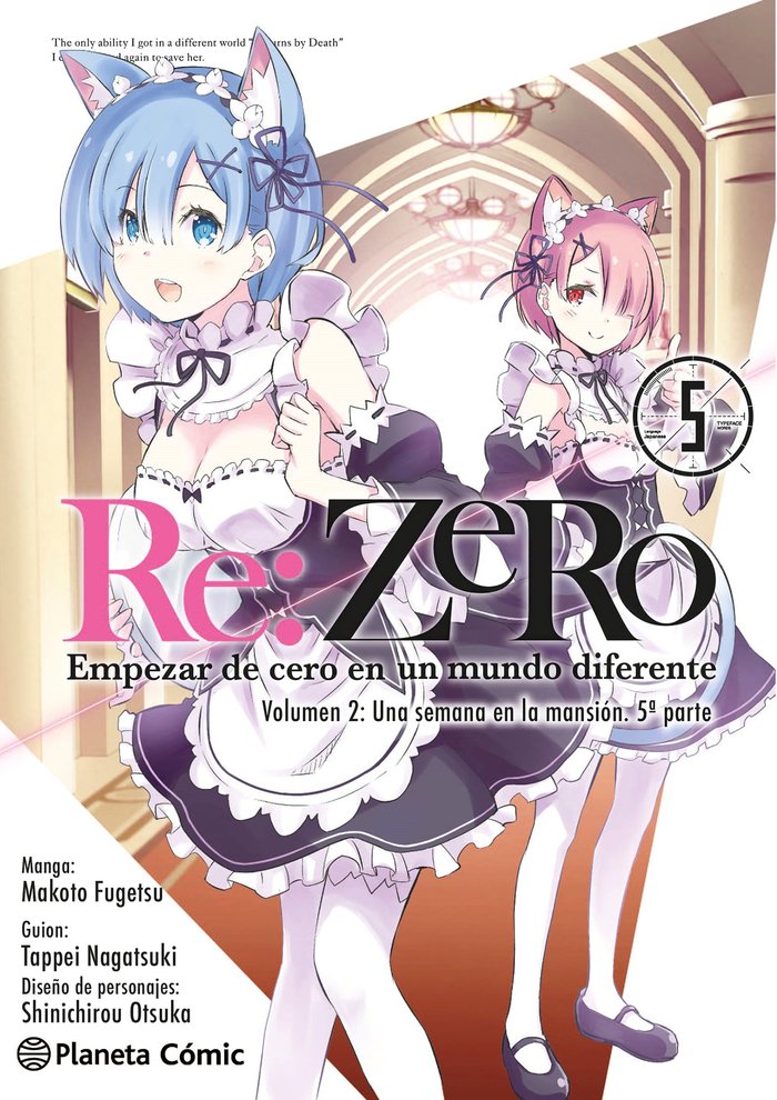 Re:Zero Chapter 2 nº 05/05, de NAGATSUKI | portada del libro
