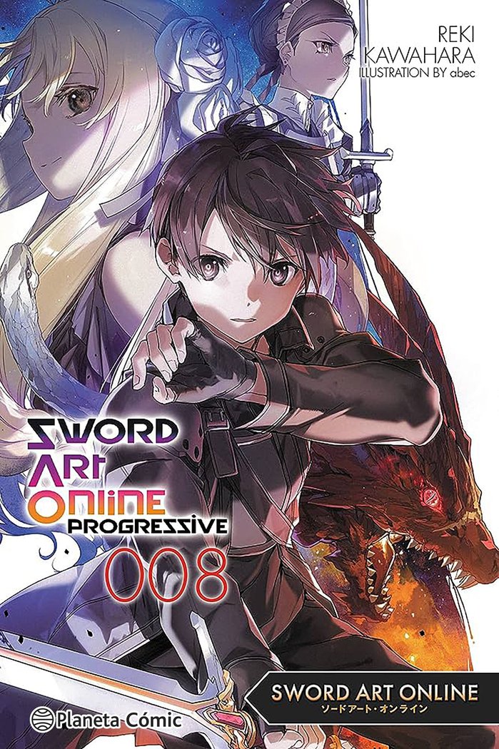 SWORD ART ONLINE PROGRESSIVE Nº 08 (NOVELA), de KAWAHARA, REKI | portada del libro