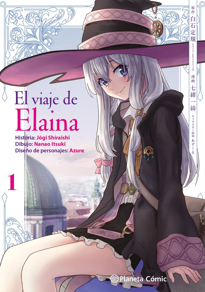 EL VIAJE DE ELAINA Nº 01/03, de JOUGI, SHIRAISHI | portada del libro