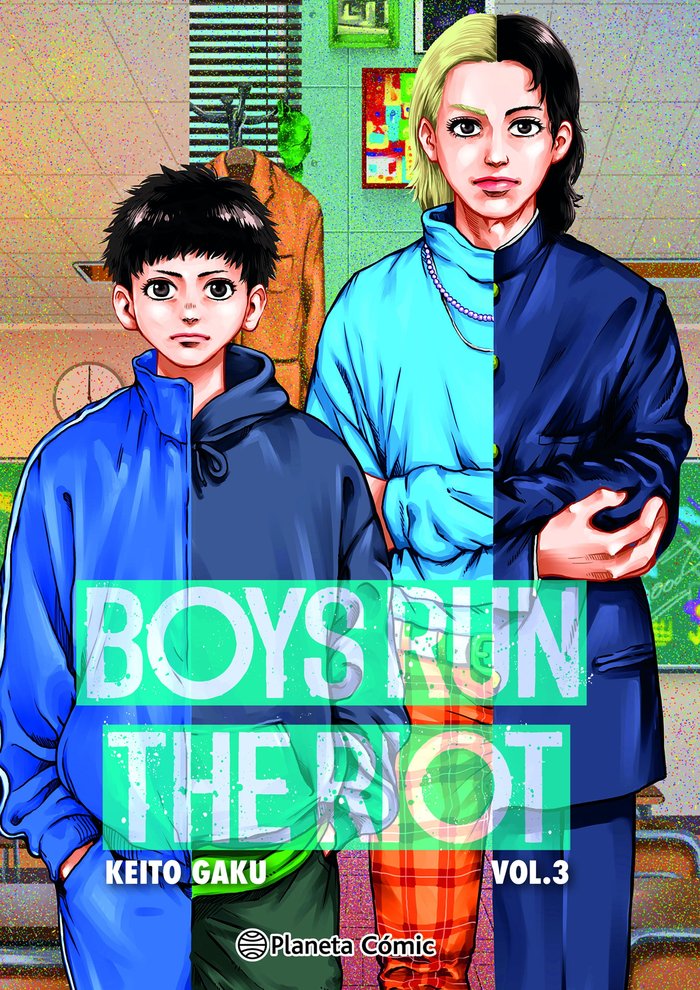 BOYS RUN THE RIOT Nº 03/04, de GAKU, KEITO | portada del libro