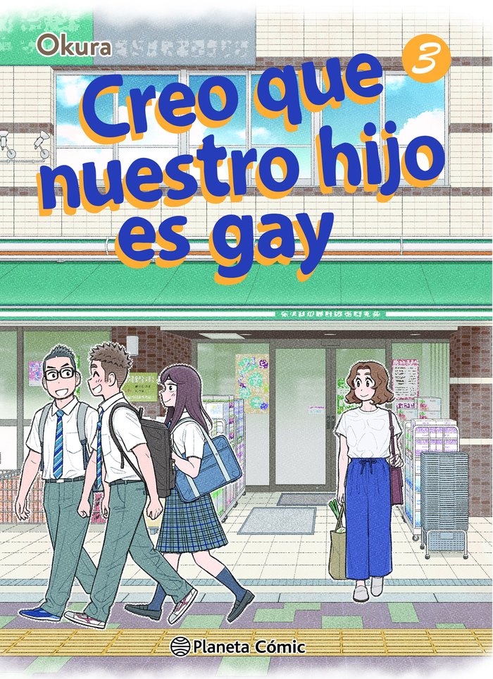 Creo que nuestro hijo es gay nº 03, de OKURA | portada del libro