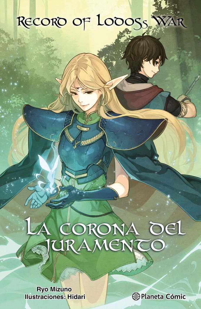 RECORD OF LODOSS WAR: LA CORONA DEL JURAMENTO (NOVELA), de MIZUNO, RYO | portada del libro