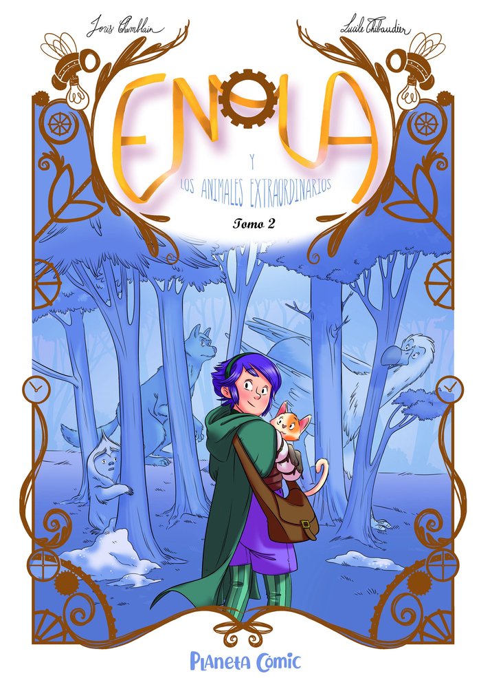 ENOLA Y LOS ANIMALES EXTRAORDINARIOS Nº 02, de CHAMBLAIN, JORIS | portada del libro