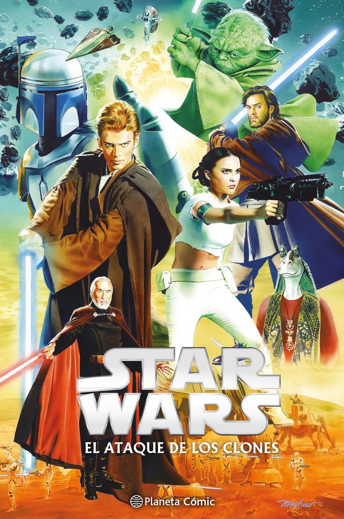 STAR WARS. EPISODIO II: EL ATAQUE DE LOS CLONES, de AA. VV. | portada del libro