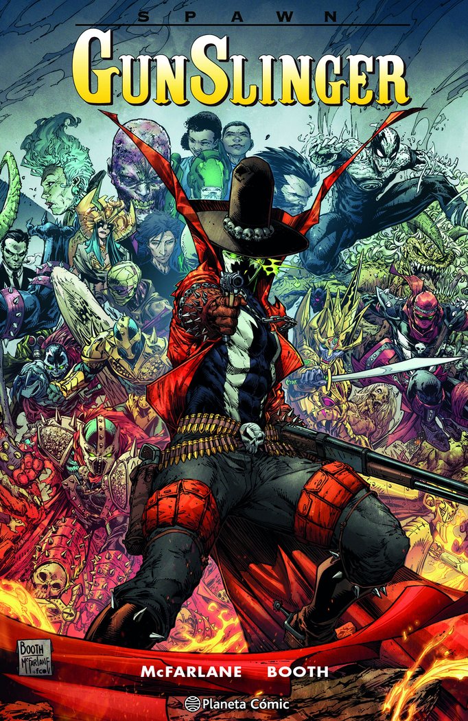 SPAWN GUNSLINGER Nº 01, de MCFARLANE, TODD | portada del libro