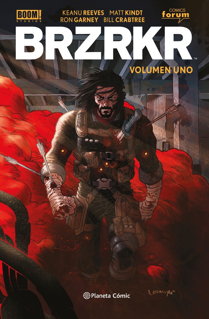 BRZRKR TOMO Nº 01/03, de REEVES, KEANU | portada del libro