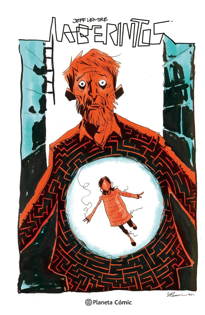 LABERINTOS, de LEMIRE, JEFF | portada del libro