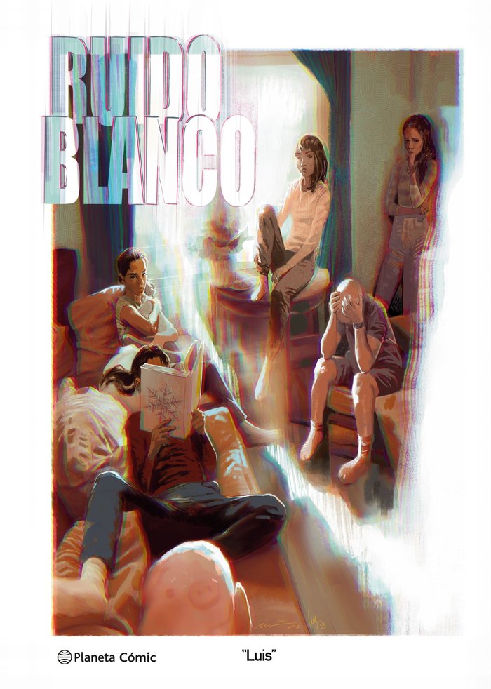 RUIDO BLANCO, de LUIS | portada del libro