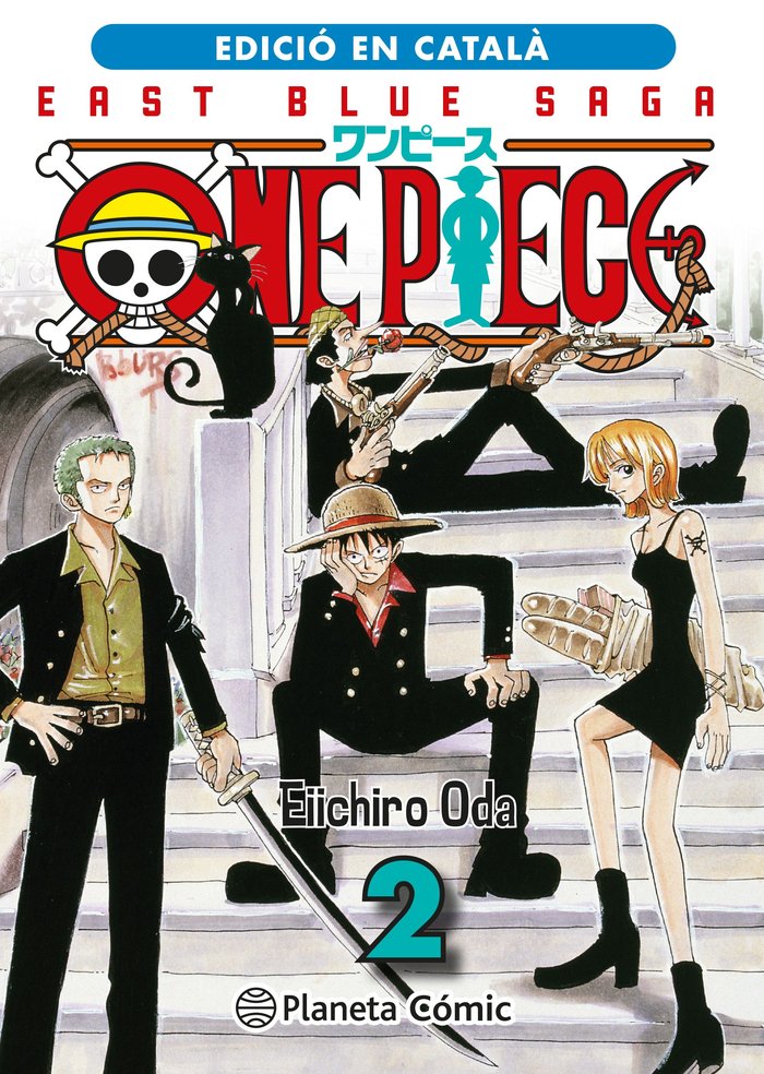 ONE PIECE Nº 02 (CATALA), de ODA, EIICHIRO | portada del libro