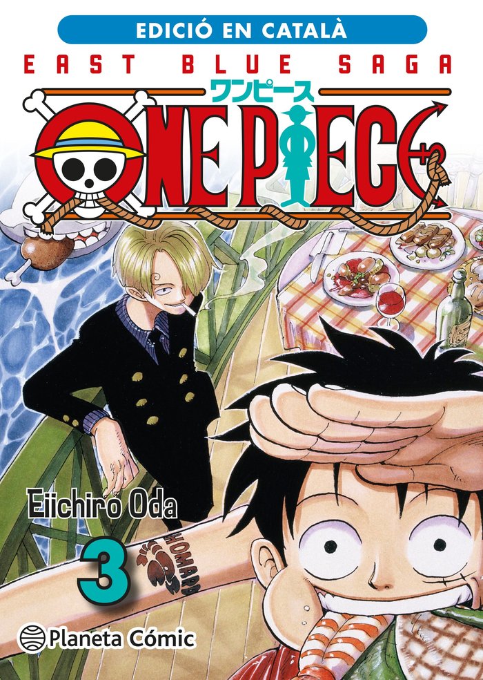 ONE PIECE Nº 03 (CATALA), de ODA, EIICHIRO | portada del libro