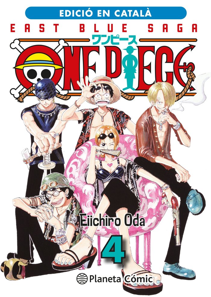 ONE PIECE Nº 04 (CATALA), de ODA, EIICHIRO | portada del libro