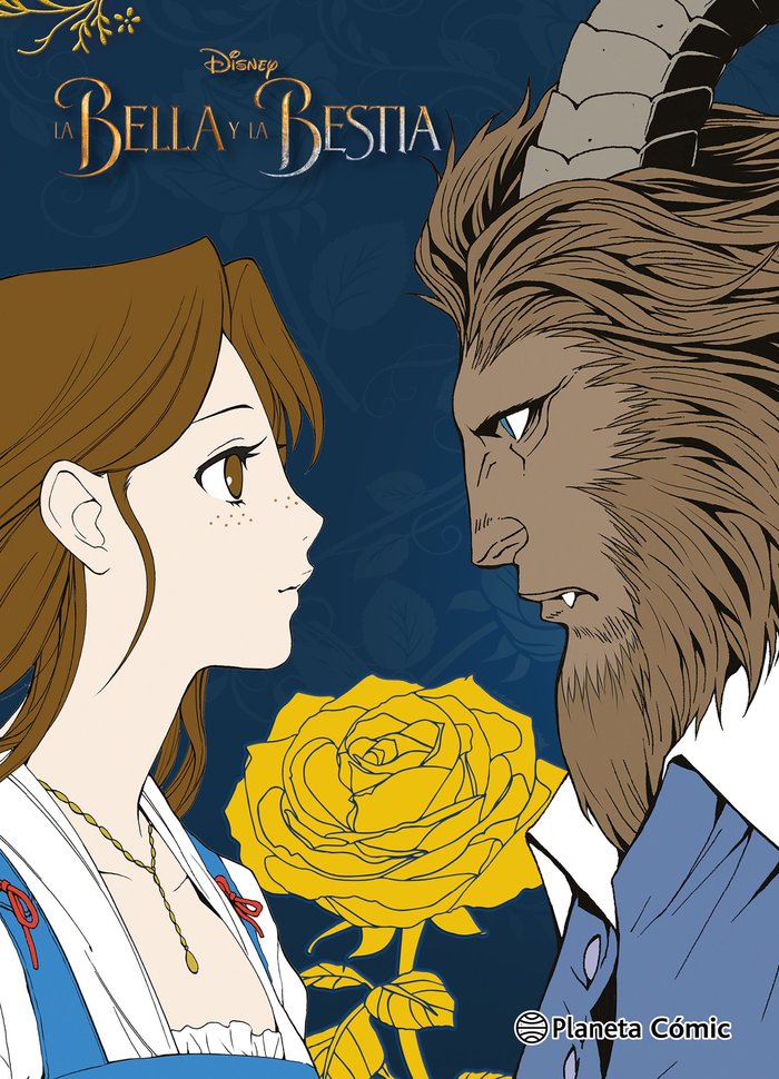 BELLA Y BESTIA MANGA, de DISNEY | portada del libro