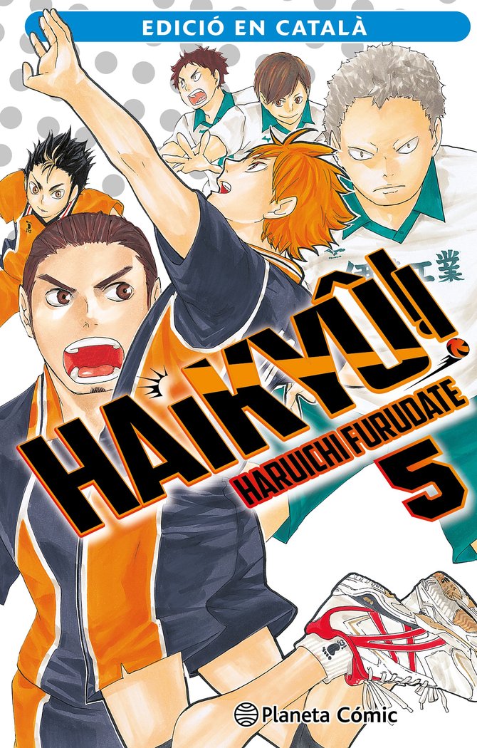 Haikyû!! n. 05/45 (català), de FURUDATE | portada del libro