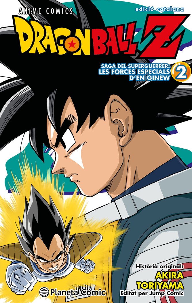 BOLA DE DRAC Z ANIME COMICS FORCES ESPECIALS GINEW Nº 02/06, de TORIYAMA, AKIRA | portada del libro