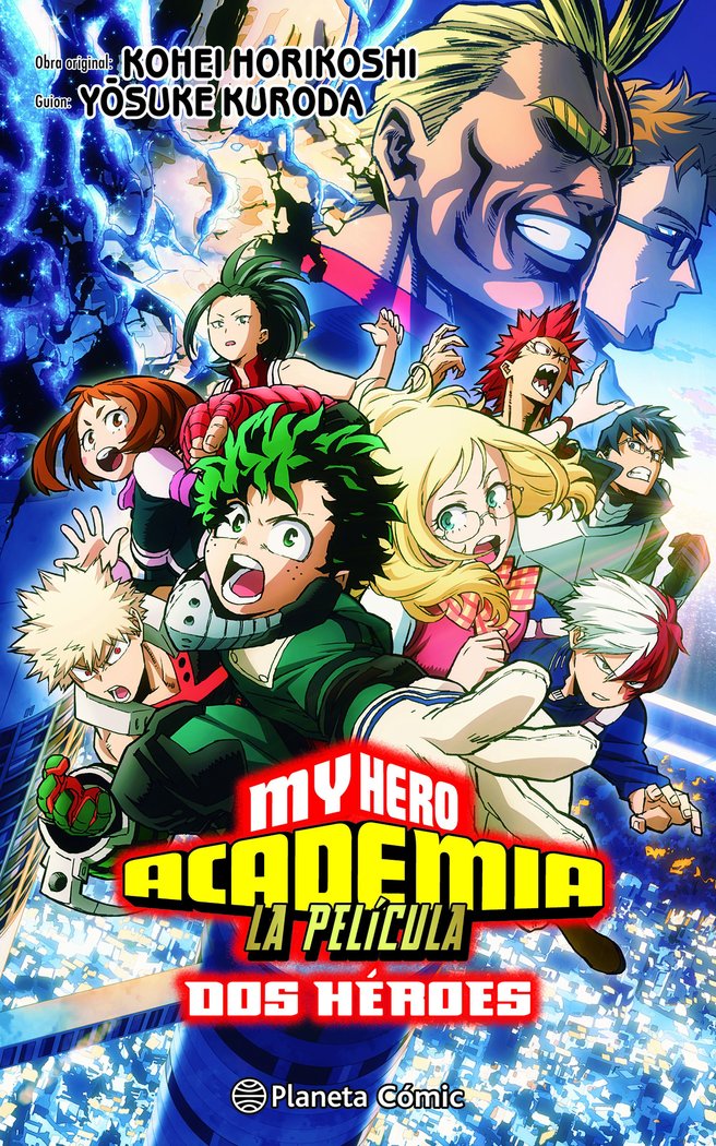 MY HERO ACADEMIA: DOS HEROES ANIME COMIC, de HORIKOSHI, KOHEI | portada del libro