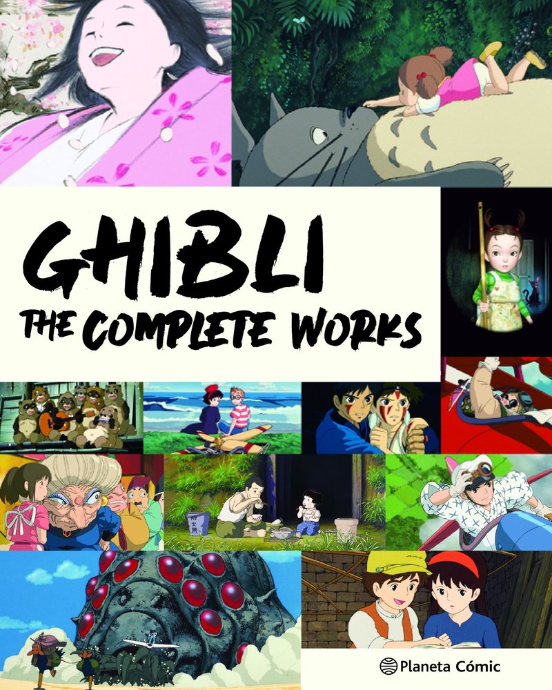 STUDIO GHIBLI COMPLETE WORKS, de AA. VV. | portada del libro
