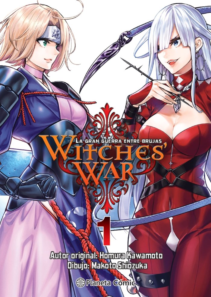 WITCHES WAR: LA GRAN GUERRA ENTRE BRUJAS Nº 01, de KAWAMOTO, HOMURA | portada del libro