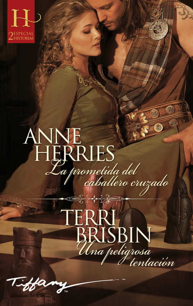 LA PROMETIDA DEL CABALLERO CRUZADO UNA PELIGROSA TENTACION, de HERRIES, ANNE | portada del libro