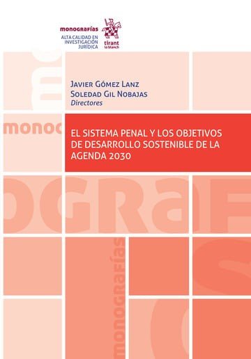 SISTEMA PENAL Y LOS OBJETIVOS DE DESARROLLO SOSTENIBLE DE L, de GOMEZ LANZ | portada del libro