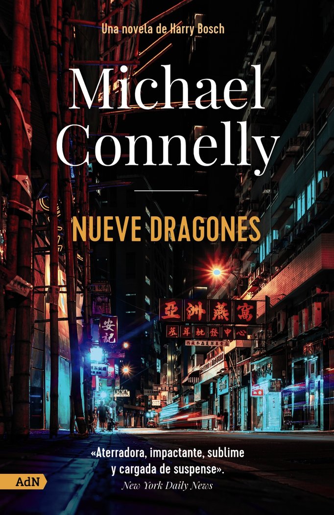 Nueve dragones [AdN], de CONNELLY, MICHAEL | portada del libro