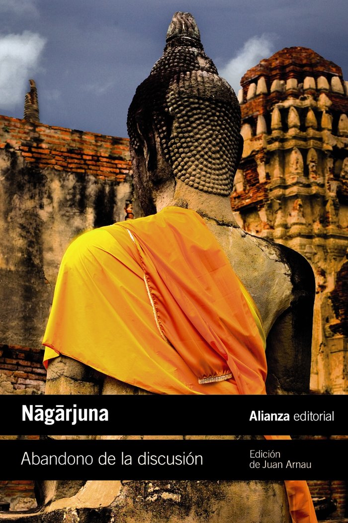 ABANDONO DE LA DISCUSION, de NAGARJUNA | portada del libro