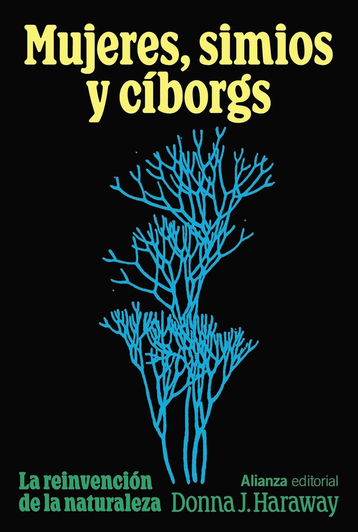 MUJERES SIMIOS Y CIBORGS, de HARAWAY, DONNA | portada del libro