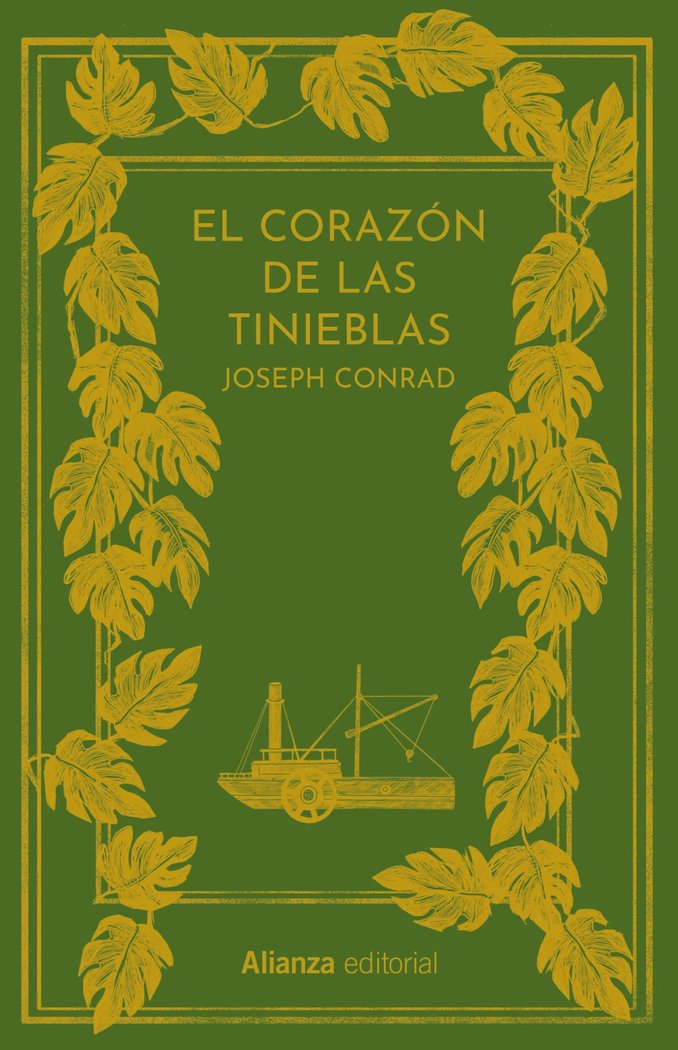 EL CORAZON DE LAS TINIEBLAS, de JOSEPH CONRAD | portada del libro