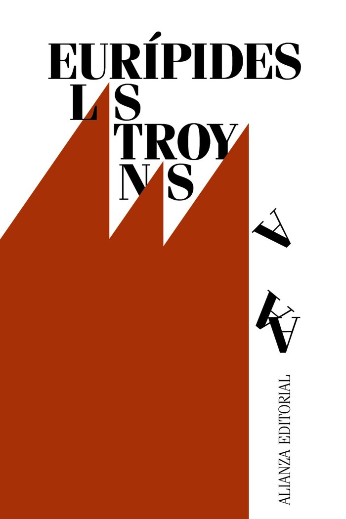 LAS TROYANAS, de EURIPIDES | portada del libro