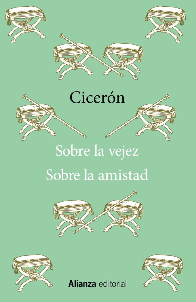 SOBRE LA VEJEZ SOBRE LA AMISTAD, de CICERON | portada del libro