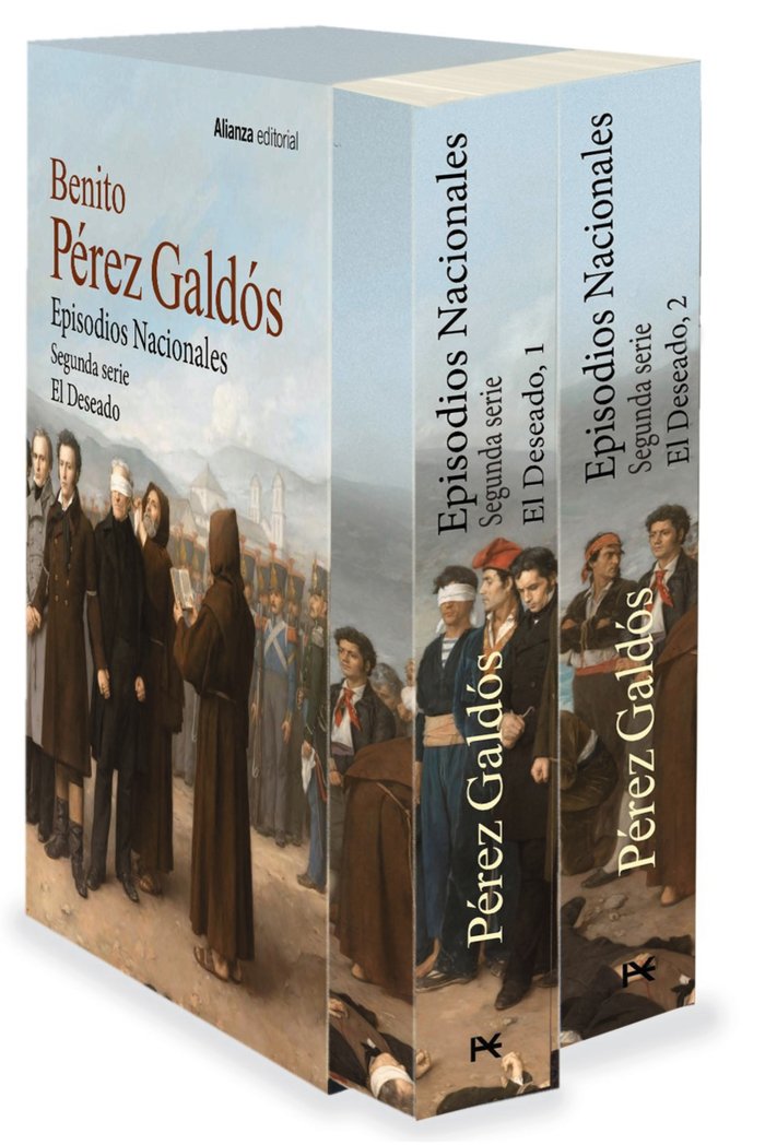 EPISODIOS NACIONALES SEGUNDA SERIE EL DESEADO [ESTUCHE], de PEREZ GALDOS, BENITO | portada del libro