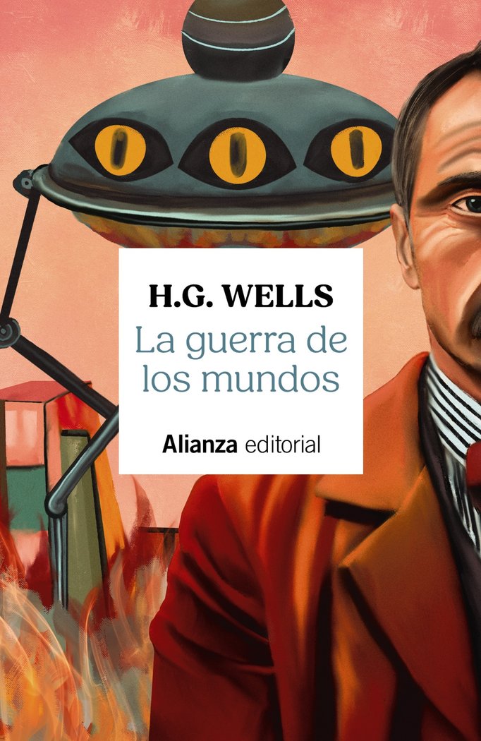 La guerra de los mundos, de WELLS, H. G. | portada del libro