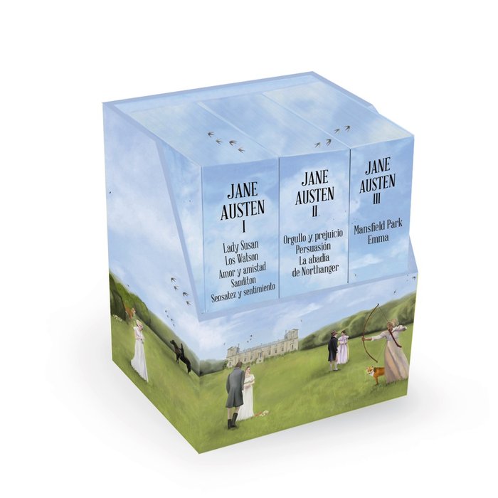 ESTUCHE OBRA COMPLETA DE JANE AUSTEN, de AUSTEN, JANE | portada del libro