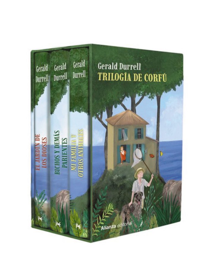TRILOGIA DE CORFU ESTUCHE, de DURRELL, GERALD | portada del libro