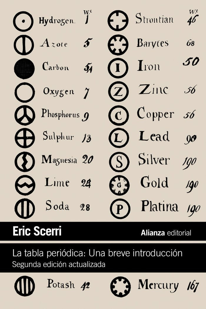 LA TABLA PERIODICA, de SCERRI, ERIC | portada del libro