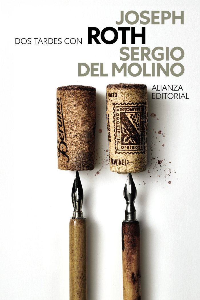 Dos tardes con Joseph Roth, de MOLINO, SERGIO DEL | portada del libro