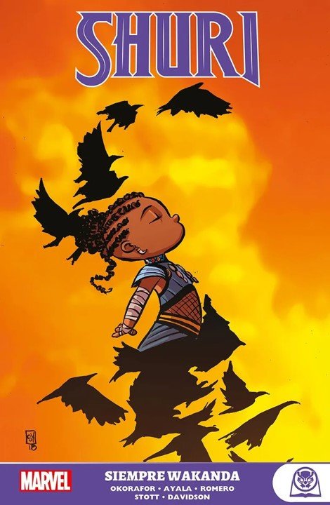 MYA11 SHURI SIEMPRE WAKANDA, de LEONARDO ROMERO, RACHAEL STOTT, VITA AYA | portada del libro