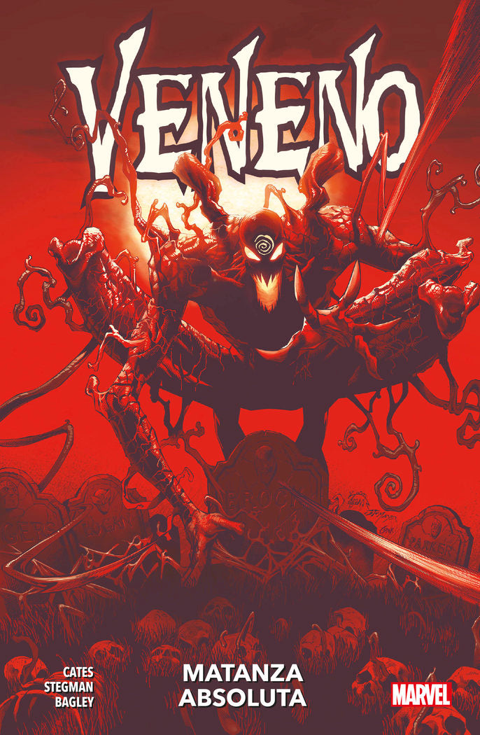 Marvel premiere veneno 5. matanza absoluta, de RYAN STEGMAN | portada del libro
