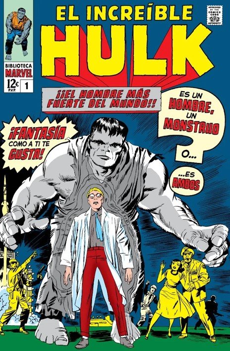 EL INCREIBLE HULK, de AA.VV. | portada del libro