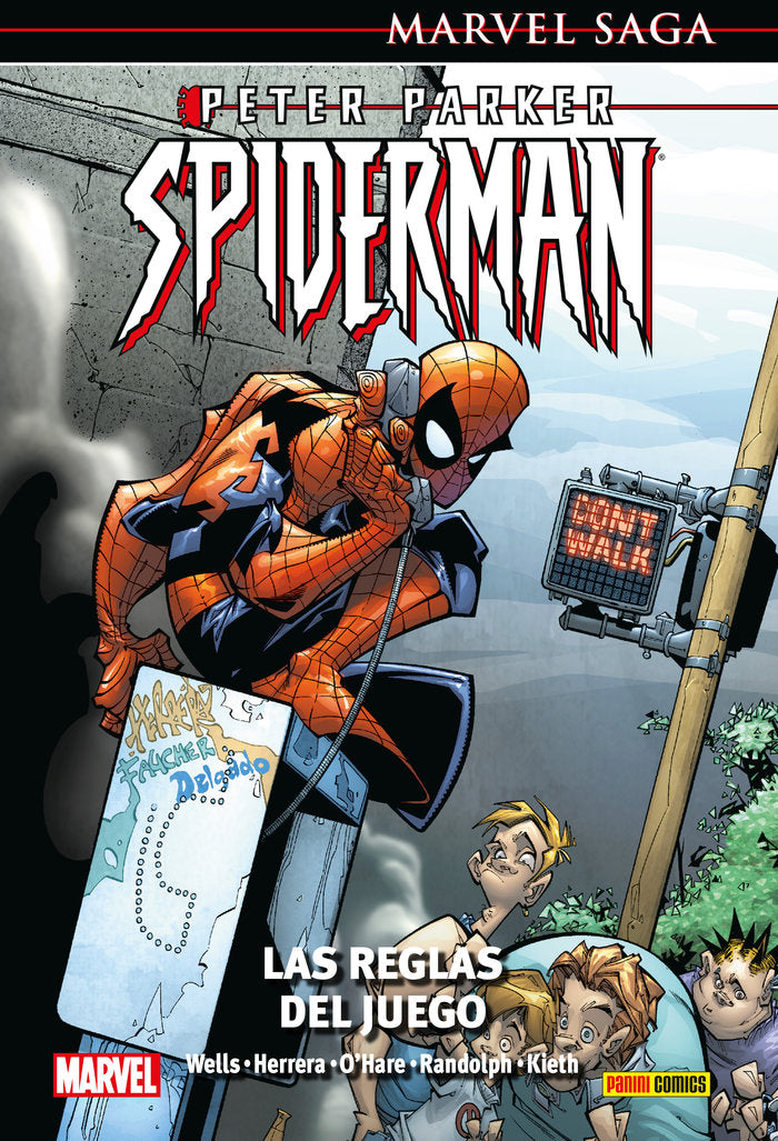 Marvel saga peter parker spiderman 6. las reglas del juego, de ZEB WELLS | portada del libro