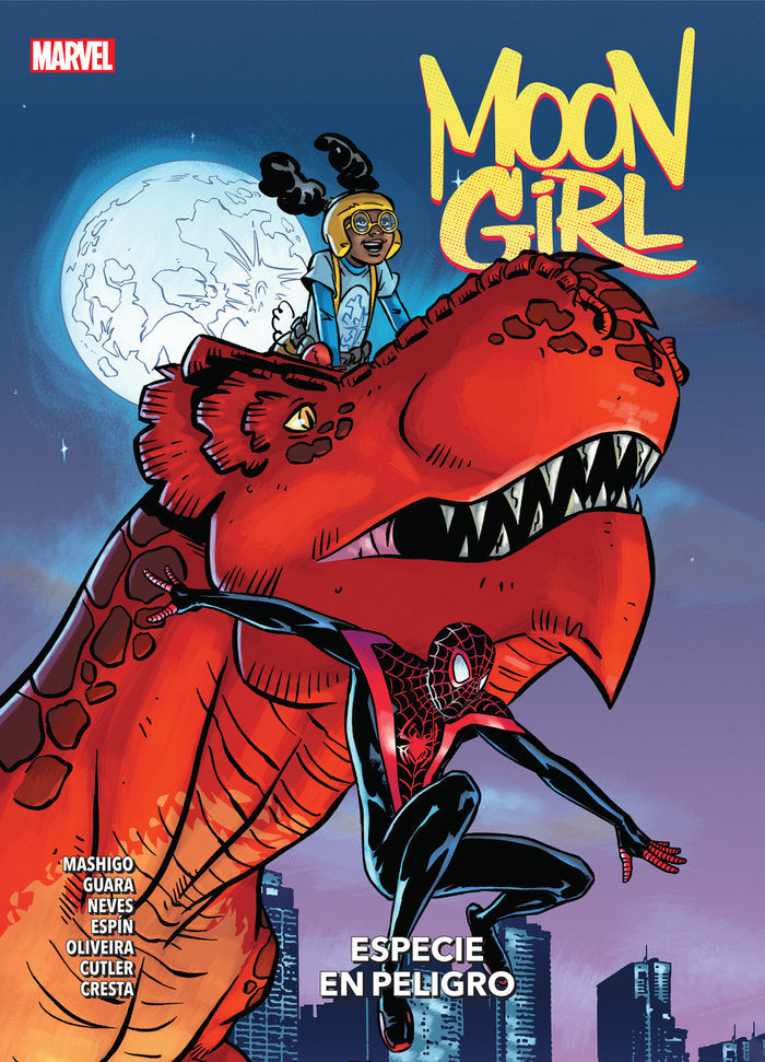 MA21 MOON GIRL ESPECIE EN PELIGRO, de DIOGENES NEVES | portada del libro